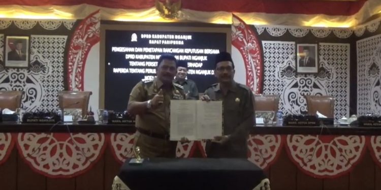 DPRD Nganjuk Sahkan P-APBD 2026, Anggaran Disesuaikan dengan Program Prioritas