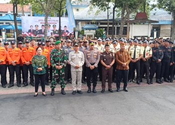 Gelar Apel Jogo Tulungagung, Plt Bupati Ajak Masyarakat Jaga Kamtibmas