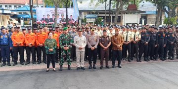 Gelar Apel Jogo Tulungagung, Plt Bupati Ajak Masyarakat Jaga Kamtibmas