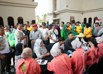 Peringati Hut Ke-81 TNI, Kodim 0809/Kediri Gelar Bakti Sosial Dan Bakti Kesehatan Di SLG