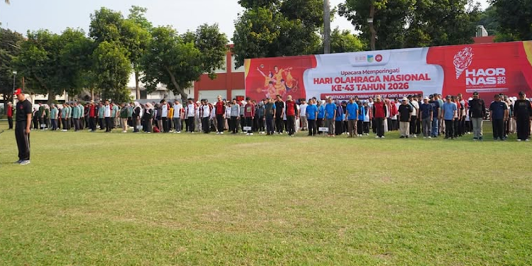 Pemkab Kediri Ajak Warga Jadikan Olahraga Gaya Hidup Dimomen Haornas 2026