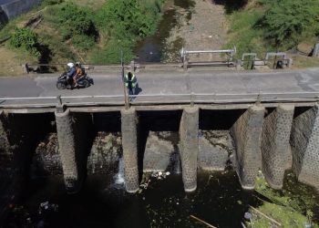 Mas Dhito Bangun Jembatan Cerme Kediri Lebih Tinggi untuk Atasi Banjir Luapan