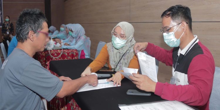 Jalani CKG Sebagai Upaya Cegah Penyakit Bagi Ratusan Warga Binaan Lapas Kediri
