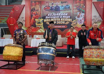 Sport Tourism di Kota Kediri Menggeliat, 25 Tim Ramaikan Kejuaraan Barongsai dan Naga Wali Kota Kediri Cup 2026