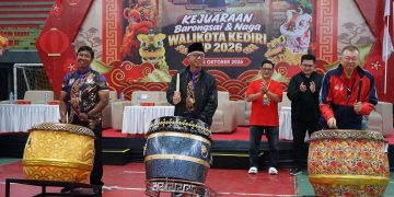 Sport Tourism di Kota Kediri Menggeliat, 25 Tim Ramaikan Kejuaraan Barongsai dan Naga Wali Kota Kediri Cup 2026