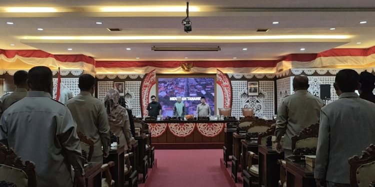 Rapat Paripurna, DPRD Nganjuk Sahkan Perubahan Propemperda 2026