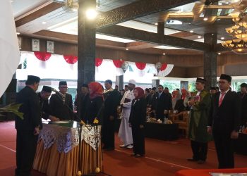 Lantik 103 Pejabat, Bupati Nganjuk Minta Jabatan Diimbangi Kinerja
